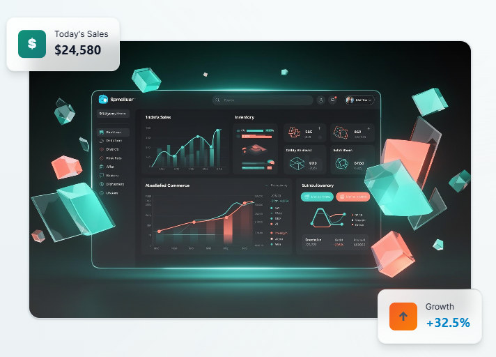 Unified Commerce Made Simple Connect your online store, POS systems, inventory, and analytics in one powerful platform. Grow your business without the complexity.
